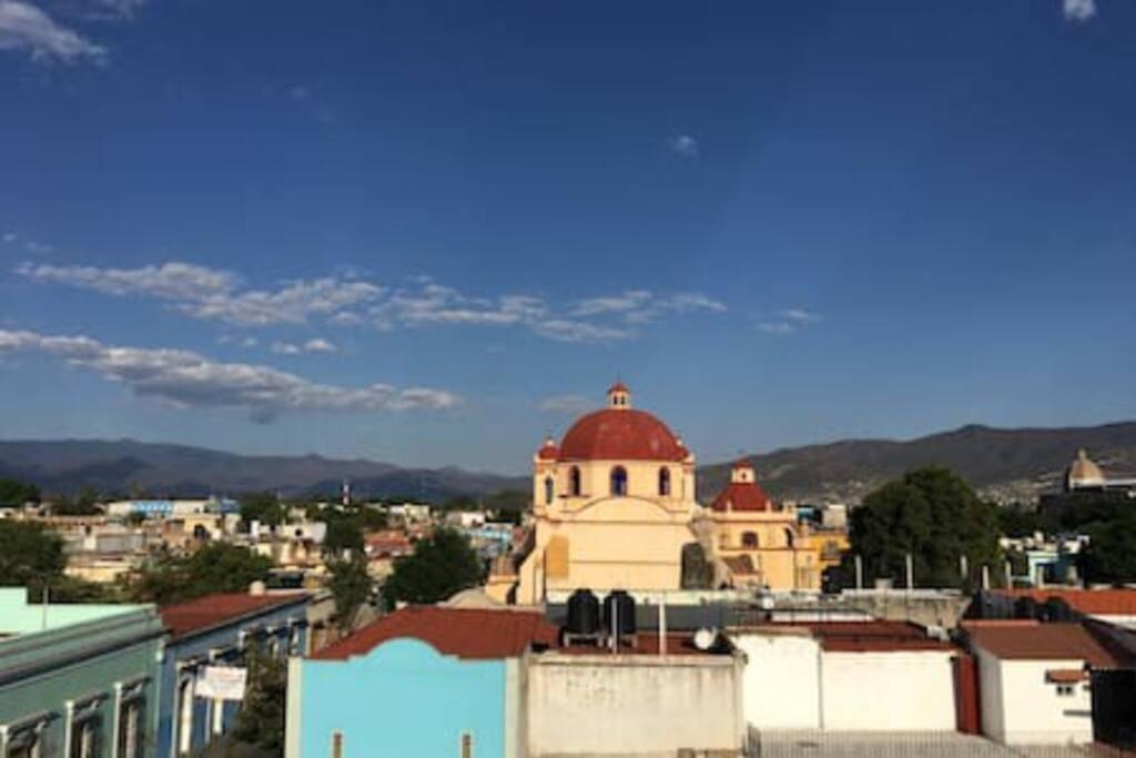 M1010 Agradable Departamento Centrico En Oaxaca Apartman Kültér fotó